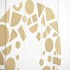 create me textile humade DIY kit gold silver wall stickers tangram shapes 3 jpg